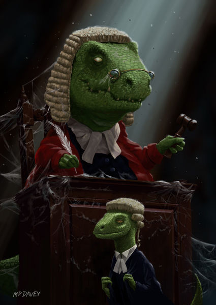 Dinosaur-judge
