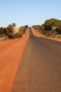 Outback road in Western Australia by Jörg Sobottka