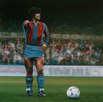 Diego Maradona by Paul Meijering