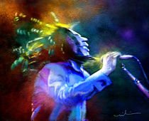Bob Marley 01 von Miki de Goodaboom