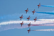 Red Arrows 6 by Steve Ball