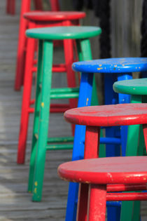 Wooden Stools by Louise Heusinkveld