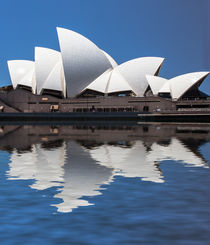 Sydney Opera House reflection abstract by Sheila Smart