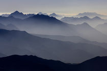 Sunrise over the Alps von Michael Truelove