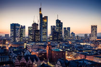 Frankfurt Skyline by davis