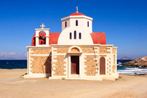 Chapel at the beach - Crete - Greece by Jörg Sobottka