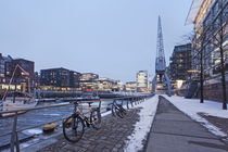 Hafencity im Winter  by Simone Jahnke