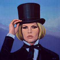 Brigitte Bardot painting by Paul Meijering