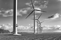 wind turbines farm by hansenn