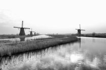 dutch windmills by hansenn