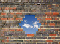 Wall Hole Cloud von Steve Ball