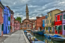 canale burano by Peter Bergmann