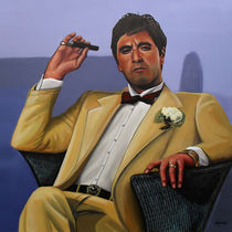 Al Pacino in Scarface by Paul Meijering