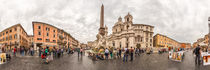 Italien, Rom: Piazza Navona by Ernst  Michalek