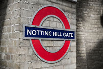 Notting Hill Gate Tube by tfotodesign
