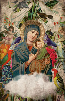 Saints Collection -- Madonna and Child von Elo Marc