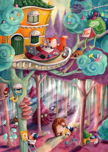 Magical Forest von Monika Suska