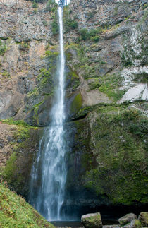 Upper Multnomah Falls by John Bailey