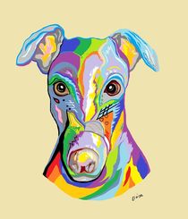 Greyhound by eloiseart