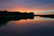 sunset  by B. de Velde