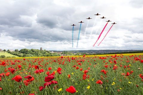 Red-arrows-tribute