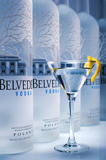 Belvedere vodka and Martini by Ken Howard