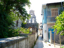 Vintage Streets of Corfu von Andreas Jontsch