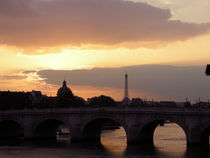 Le Pont Neuf at Sunset by Sally White