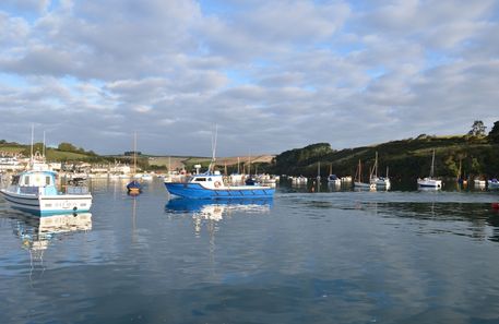 Boats-on-the-river-at-salcombe