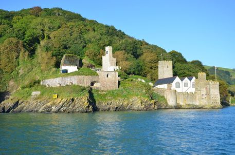 Church-and-castle-river-dart-entrance