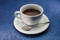 Cup with hot chocolate von Andrey Tovstyzhenko