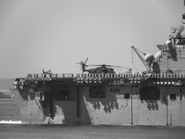 Fleet Week Salute - USS Iwo Jima by Jon Woodhams