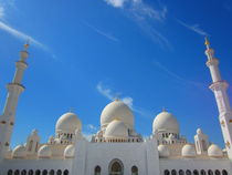 Große Moschee Abu Dhabi von sensic