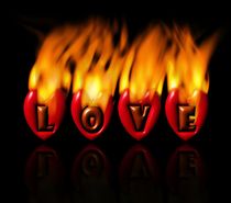 Brennende Liebe  "Burning Love" von DoC GermaniCus Fotografie