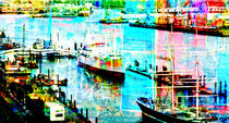 coloured harbour von urs-foto-art