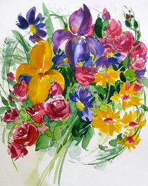 Iris Blumenstrauß von Sonja Jannichsen