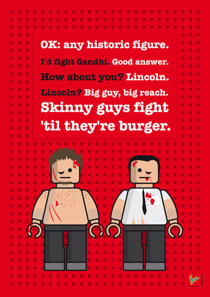 My-fight-club-lego-dialogue-poster