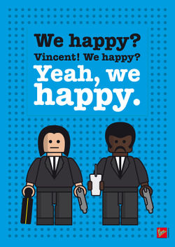 My-pulp-fiction-lego-dialogue-poster
