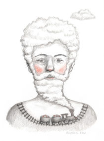 Bearded lady von Anastassia Elias