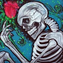 Skeleton Rose von Laura Barbosa