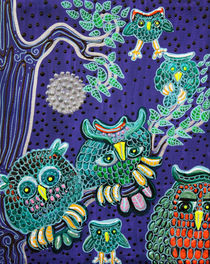 Owl Family von Laura Barbosa
