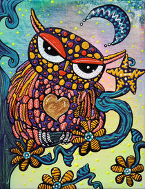 Mystical Owl by Laura Barbosa