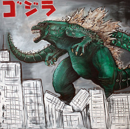 Godzilla-by-laura-barbosa