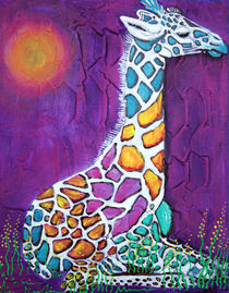 Giraffe of Many Colors by Laura Barbosa