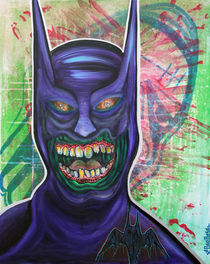 Zombie Batman by Laura Barbosa