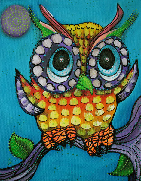Little-owl-by-laura-barbosa