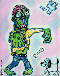 My Pet Zombie #4 - Here Boy by Laura Barbosa