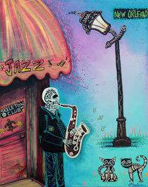 The New Orleans Skeleton Club by Laura Barbosa