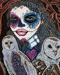 Spirit Of The Owl von Laura Barbosa