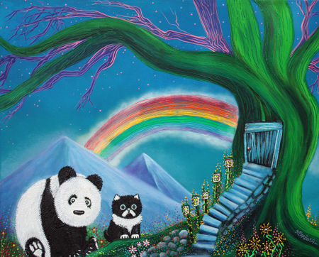 The-panda-the-cat-and-the-rainbow-by-laura-barbosa